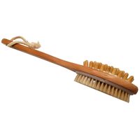 Woman-Kind Double Sided Body Brush with Long Handle